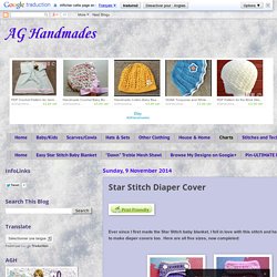 AG Handmades: Star Stitch Diaper Cover