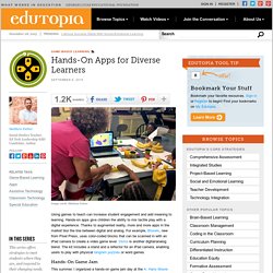 Hands-On Apps for Diverse Learners