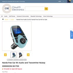 Hands Free Audio Car Kit
