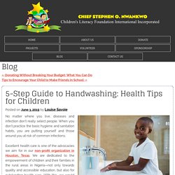 5-Step Guide to Handwashing: Health Tips for Children