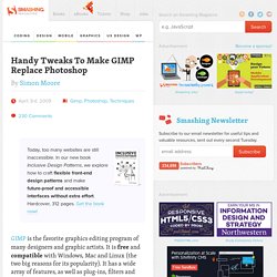 Handy Tweaks To Make GIMP Replace Photoshop - Smashing Magazine