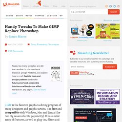 Handy Tweaks To Make GIMP Replace Photoshop