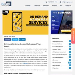 On-Demand Handyman Services: Challenges and Future Aspects