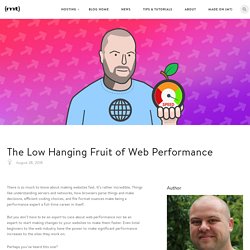 The Low Hanging Fruit of Web Performance - The Media Temple Blog