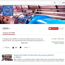 Hangouts with CERN