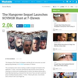 The Hangover Sequel Launches SCVNGR Hunt at 7-Eleven