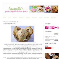 Haniela's: ~Cupcake Apple Pockets ~