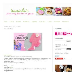 Haniela's: Cameo Cookies