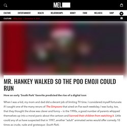 Mr. Hankey Walked So the Poo Emoji Could Run