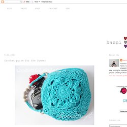 Crochet purse for the Summer
