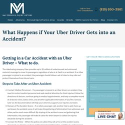 What Happens if Your Uber Driver Gets into an Accident? - M&Y Personal Injury Lawyers
