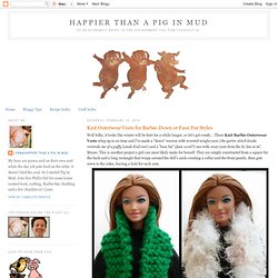 Barbie Knit Vests: Down Or Faux Fur Styles