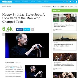 Happy Birthday, Steve Jobs: A Look Back at the Man Who Changed Tech