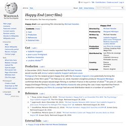 Happy End (2017 film) - Wikipedia