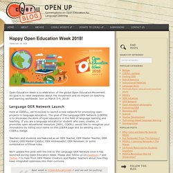 Happy Open Education Week 2018!