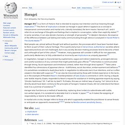 Haragei