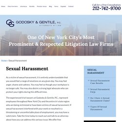 Sexual Harassment Lawyers in New York City - Godosky & Gentile PC
