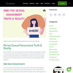 Me Too Sexual Harassment Truth & Reality – MocoSpy