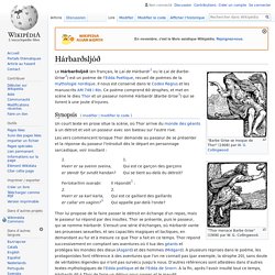 Hárbarðsljóð