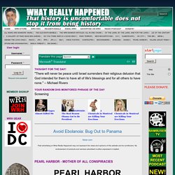 PEARL HARBOR - MOTHER OF ALL CONSPIRACIES