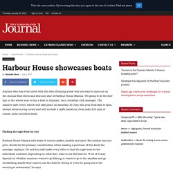 Harbour House showcases boats