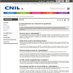 CNIL - Commission nationale de l'informatique et des libertés