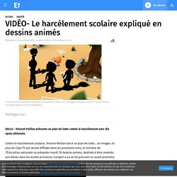 VIDÉO- Le harcèlement scolaire expliqué en dessins animés