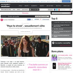 Anaïs Bourdet publie son livre sur le harcèlement de rue - “Paye ta shnek”, sexuellement vôtre