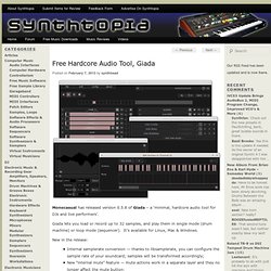 Free Hardcore Audio Tool, Giada