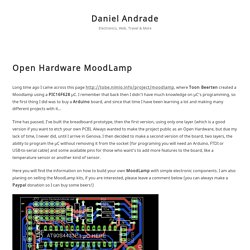 Open Hardware MoodLamp « « DanielAndrade.net DanielAndrade.net