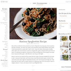 Recovered Harissa Spaghettini Recipe