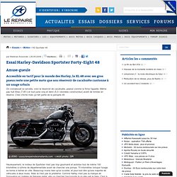 Essai Harley-Davidson Sportster Forty-Eight 48
