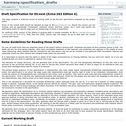 harmony:specification_drafts