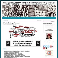 Zentangle® art, classes, and more
