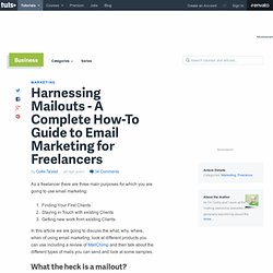 Harnessing Mailouts – A Complete How-To Guide to Email Marketing for Freelancers