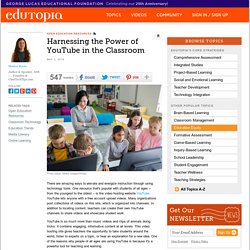 Harnessing the Power of YouTube in the Classroom