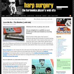 Harp Surgery » Love Me Do – The Beatles [..with tab]