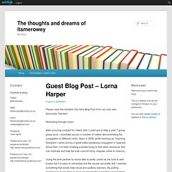 French with Mr. Rowe » Guest Blog Post – Lorna Harper