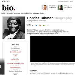 Harriet Tubman - Civil Rights Activist
