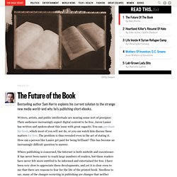 Sam Harris on the Future of the Book