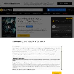 Harry Potter i Insygnia Śmierci: Część I (2010) - filmweb.pl
