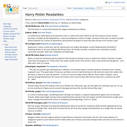 Harry Potter Readalikes - Wiki