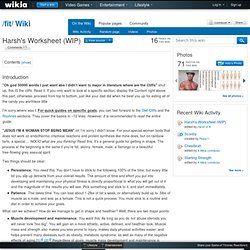 Harsh's Worksheet (WIP)