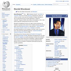 Haruki Murakami- wikipédia