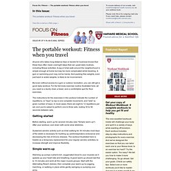 Health Publications - Focus On Fitness, Part 5
