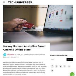 Harvey Norman Australian Based Online & Offline Store