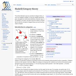 Haskell/Category theory