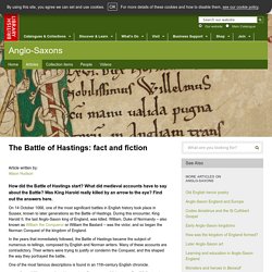 The Battle of Hastings: fact and fiction