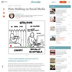 Hate-Stalking on Social Media