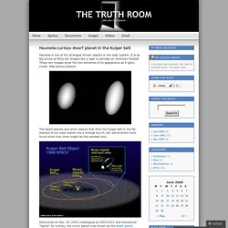 Haumeia:curious dwarf planet in the Kuiper belt